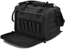 Load image into Gallery viewer, Coolton HURRICANE Series Tactical Pistol Range Bag - Black