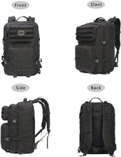 Load image into Gallery viewer, Coolton STORM Series Tactical Backpack - Black
