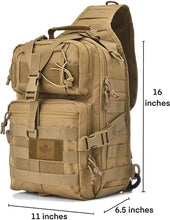 Load image into Gallery viewer, Coolton LIGHTNING Series Tactical Sling Bag - TAN
