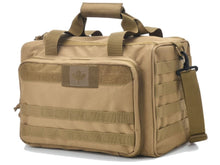 Load image into Gallery viewer, Coolton HURRICANE Series Tactical Pistol Range Bag - Coyote
