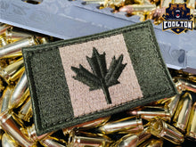 Load image into Gallery viewer, Coolton Canada Flag Patch - Military Colour Set
