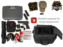 Load image into Gallery viewer, Coolton HURRICANE Series Tactical Pistol Range Bag - Black
